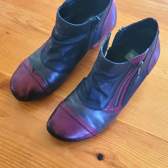 Women's "Remonte" Leather Lined Booties 6 1/2 -37 - Picture 3 of 7